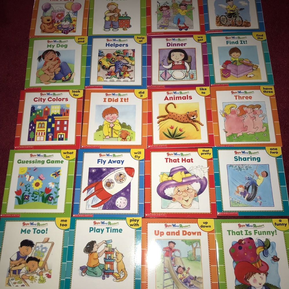 Site word books for preschoolers